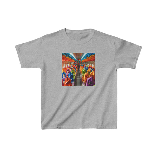 Frequent Flyer Miles Series Print #8 Kids Heavy Cotton™ Tee