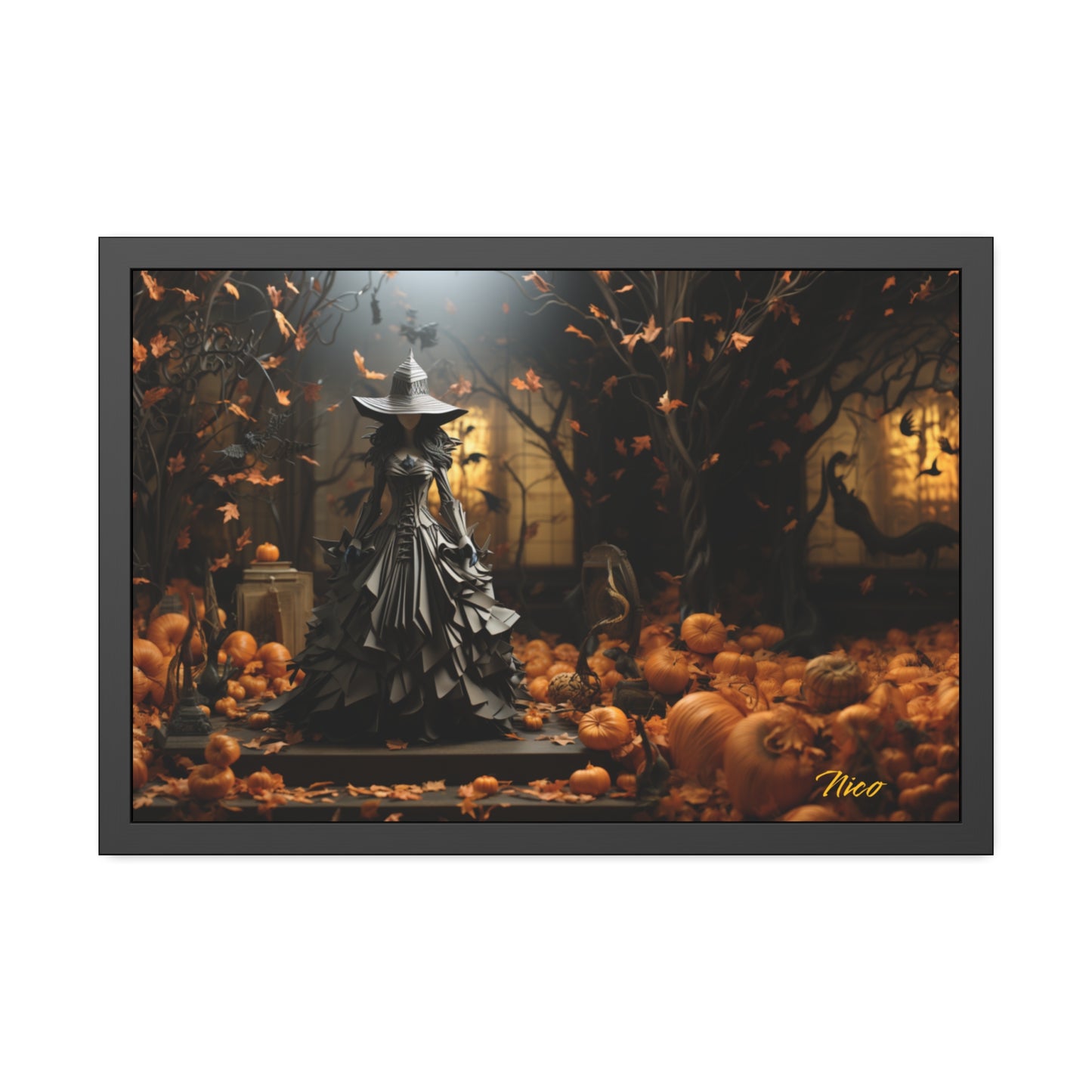 Halloween 2024 Series Print #10 - Framed Paper Print