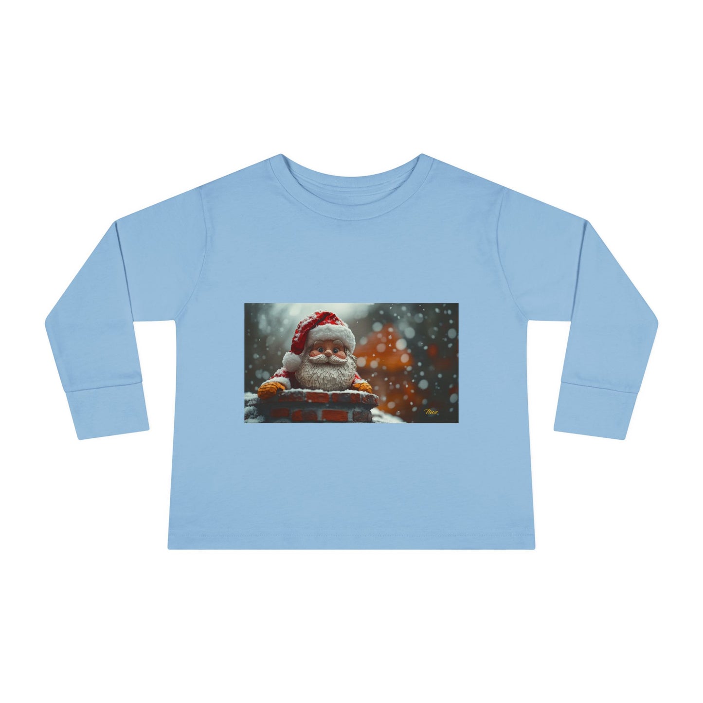 Chirstmas 2024 Series Print #6 Toddler Long Sleeve Tee