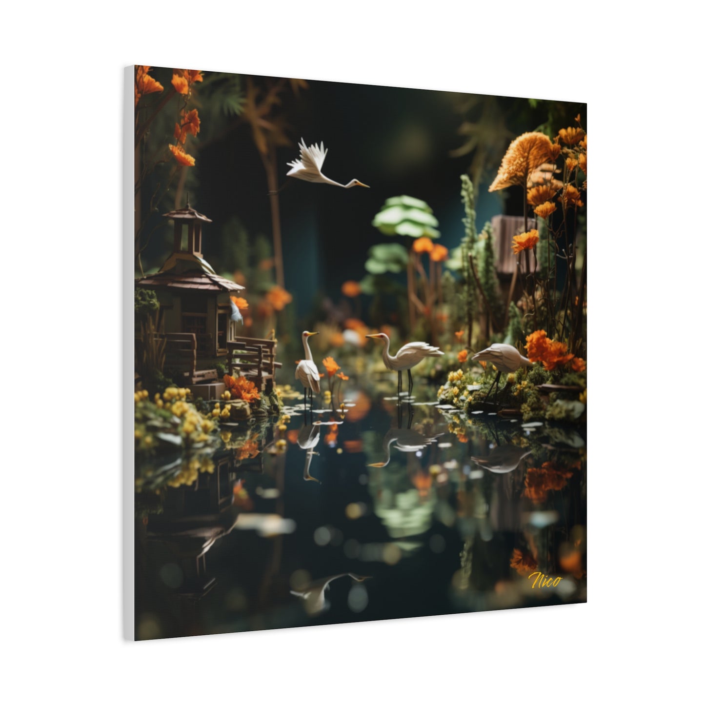 Born On A Bayou Print #6 - Streached Matte Canvas Print, 1.25" Thick