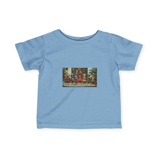 Chirstmas 2024 Series Print #12 Infant Fine Jersey Tee