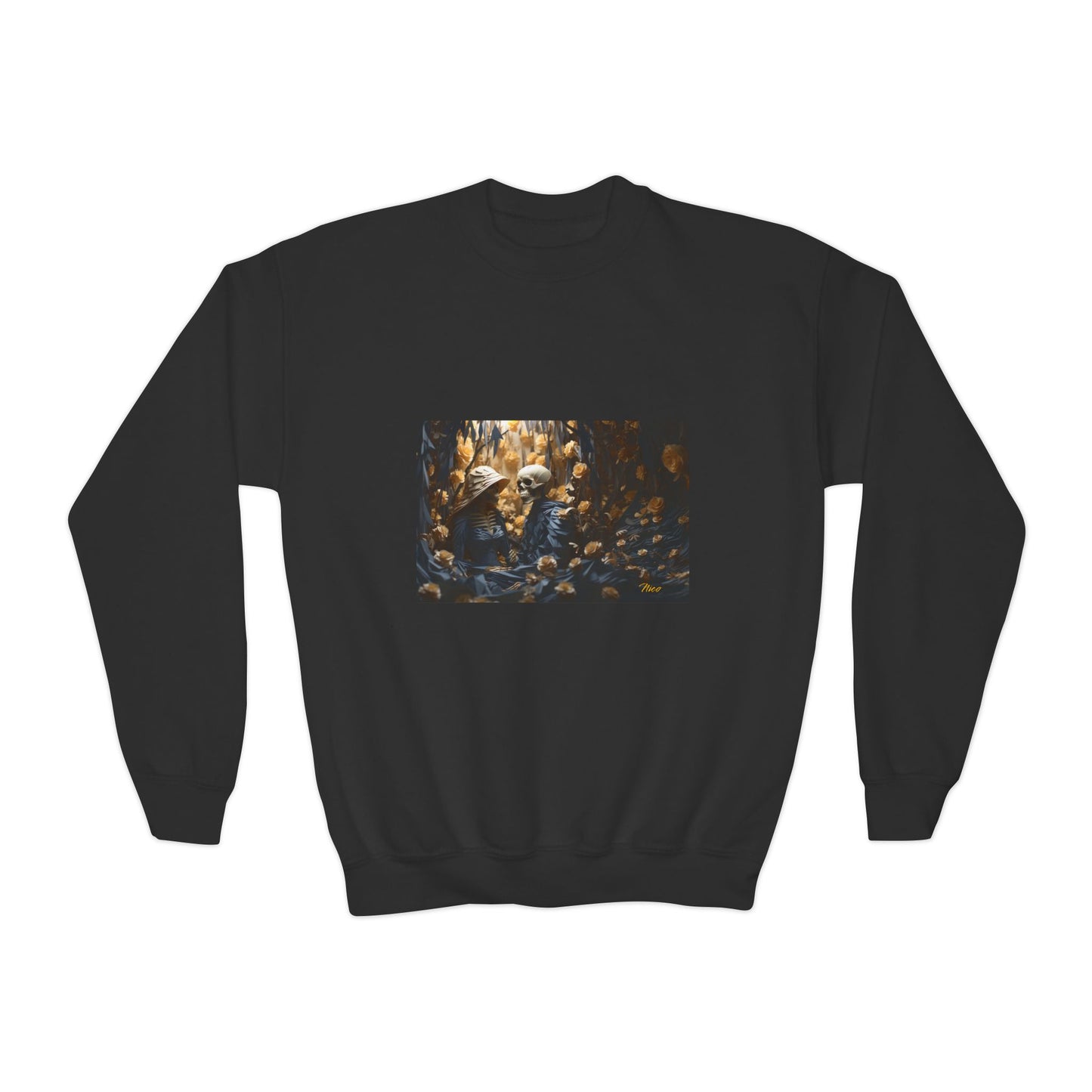 Halloween 2024 Series Print #4 Youth Crewneck Sweatshirt