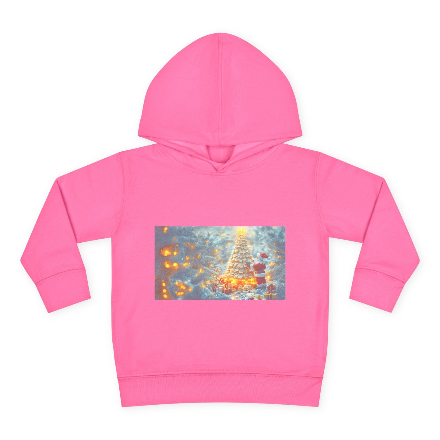 Chirstmas 2024 Series Print #10 Toddler Pullover Fleece Hoodie