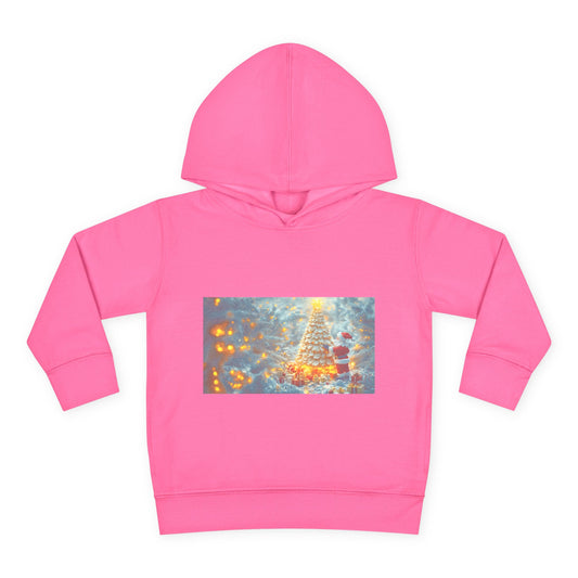 Chirstmas 2024 Series Print #10 Toddler Pullover Fleece Hoodie