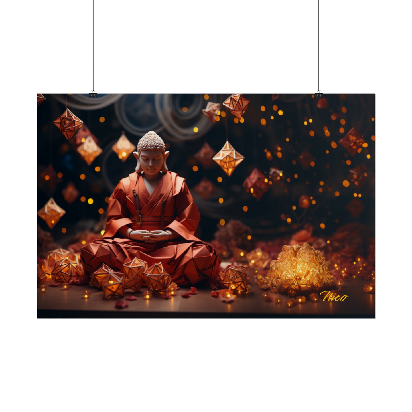 Ascending Buddha Series Print #7 - Fine Art, Matte or Semi-Gloss Print