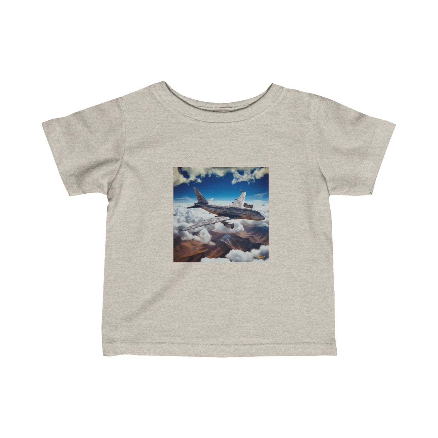 Frequent Flyer Miles Series Print #9 Infant Fine Jersey Tee