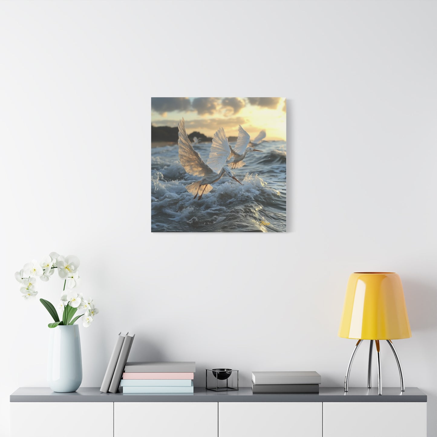 By The Seaside Series Print #10 - Streched Matte Canvas Print, 1.25" Thick