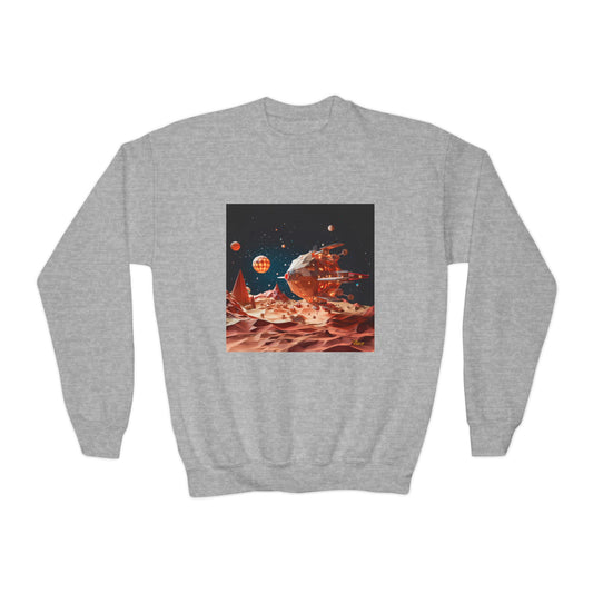 Elons' Dream Series Print #5 Youth Crewneck Sweatshirt