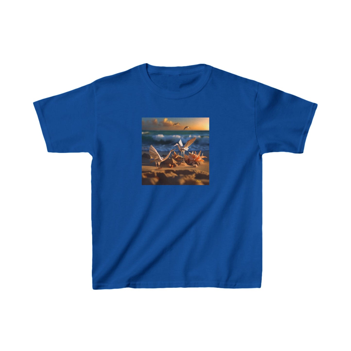 By The Seaside Series Print #3 Kids Heavy Cotton™ Tee