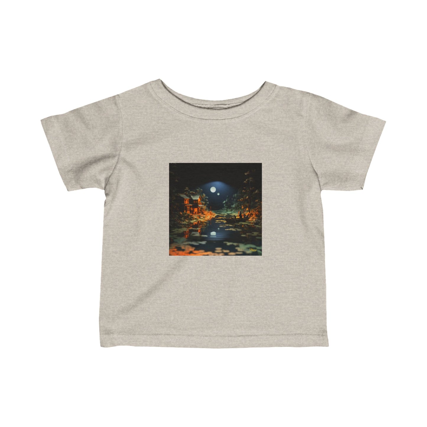 Born on A Bayou Series Print #3 Infant Fine Jersey Tee