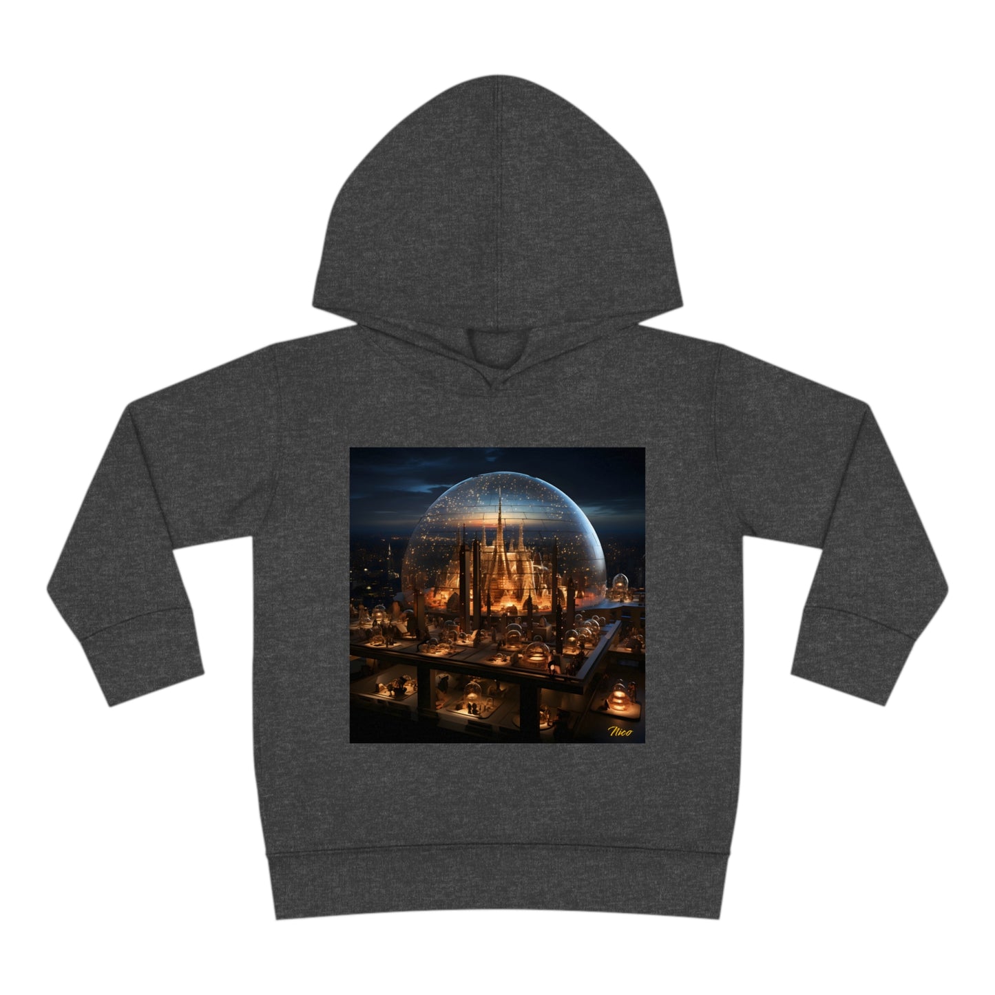 Elons' Dream Series Print #10 Toddler Pullover Fleece Hoodie