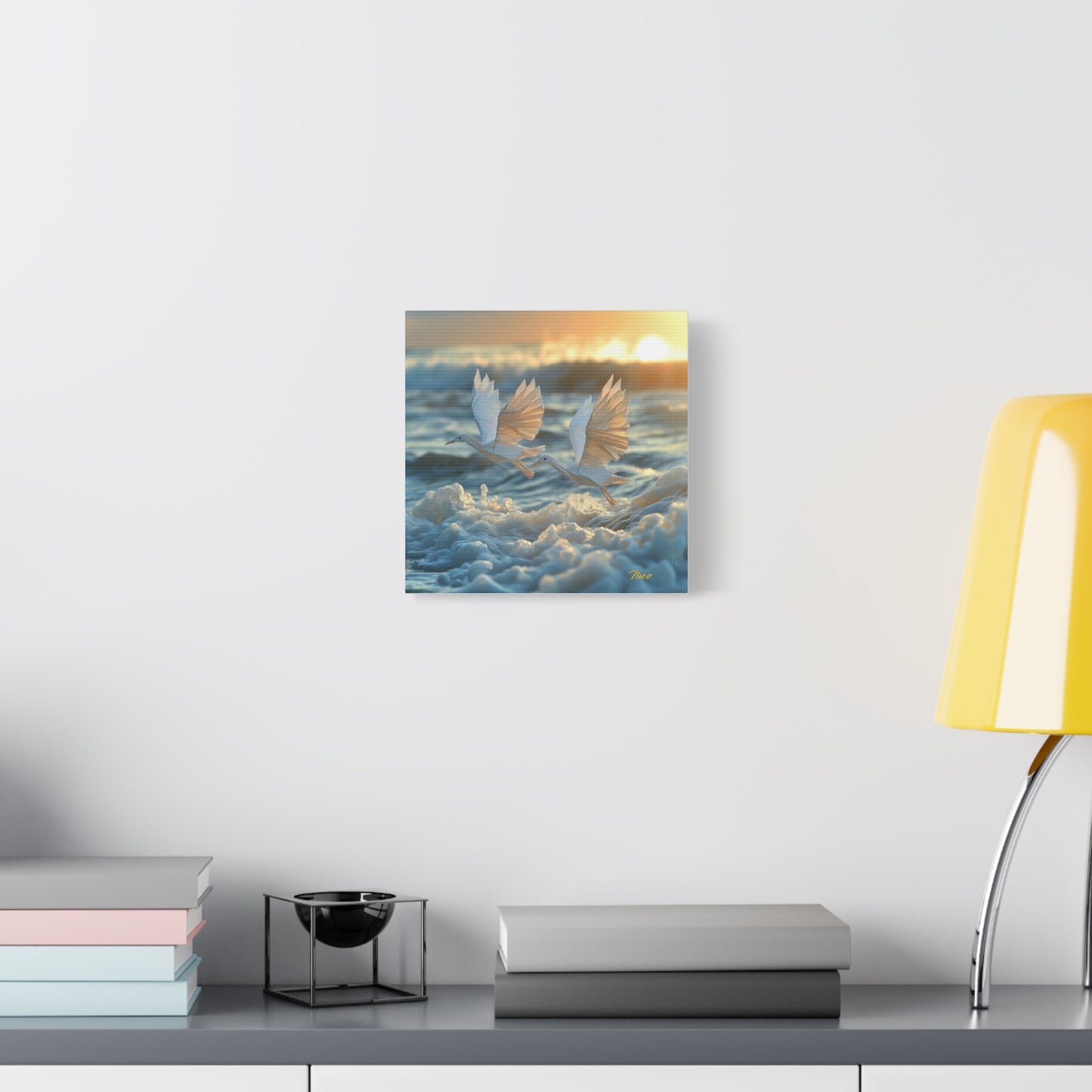 By The Seaside Series Print #5 - Streched Matte Canvas Print, 1.25" Thick