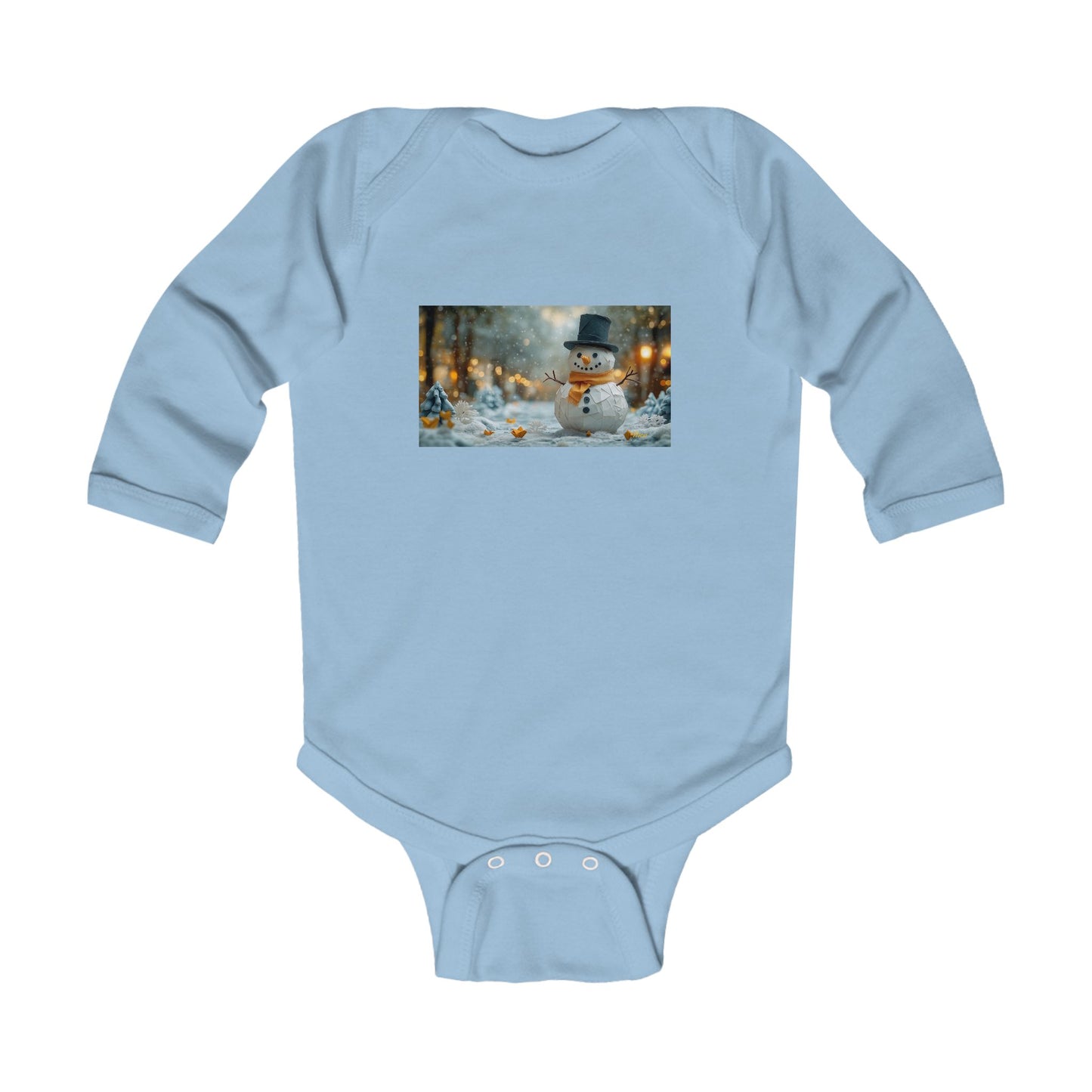 Chirstmas 2024 Series Print #11 Infant Long Sleeve Bodysuit