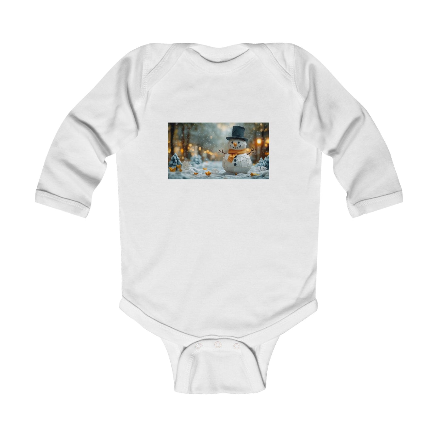 Chirstmas 2024 Series Print #11 Infant Long Sleeve Bodysuit