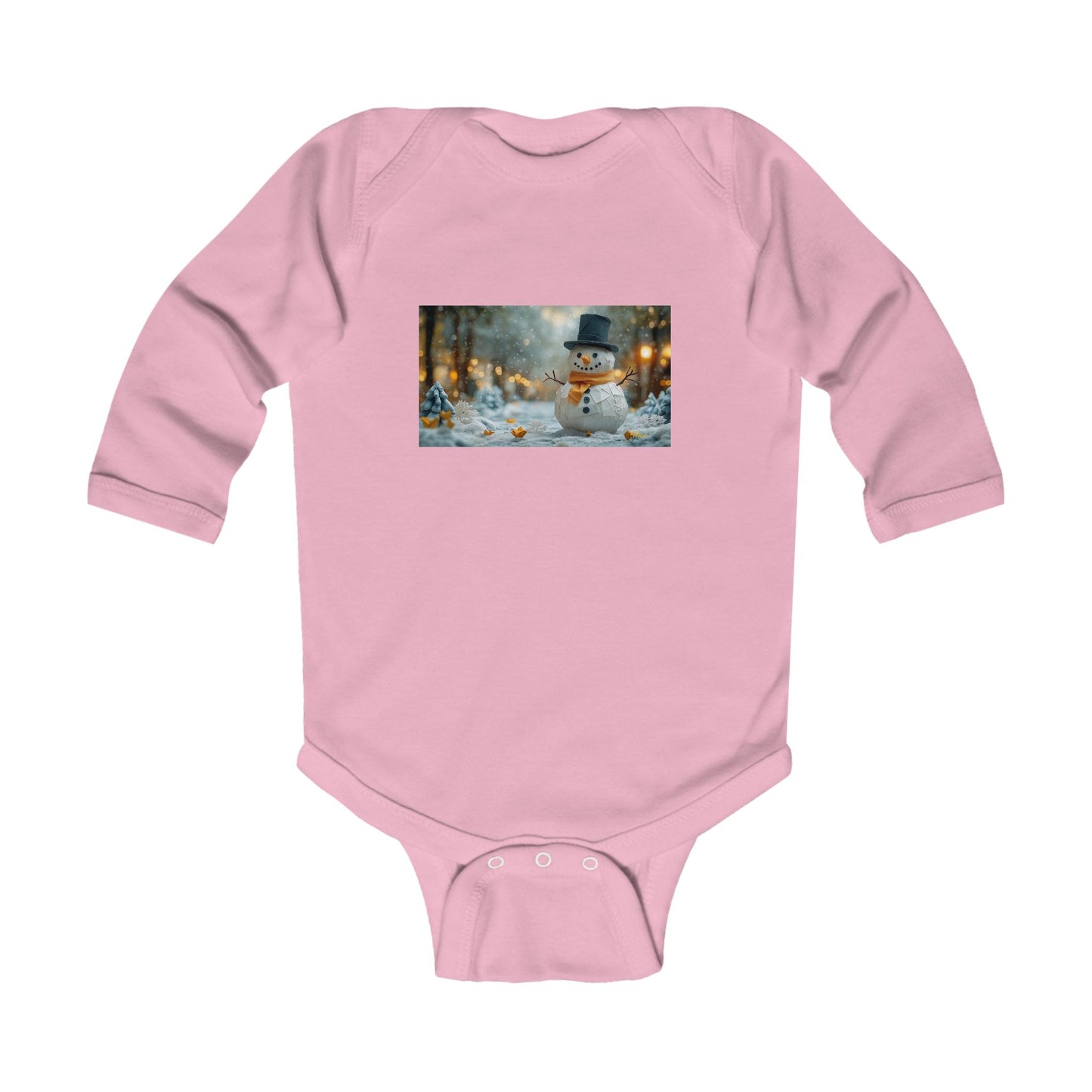 Chirstmas 2024 Series Print #11 Infant Long Sleeve Bodysuit