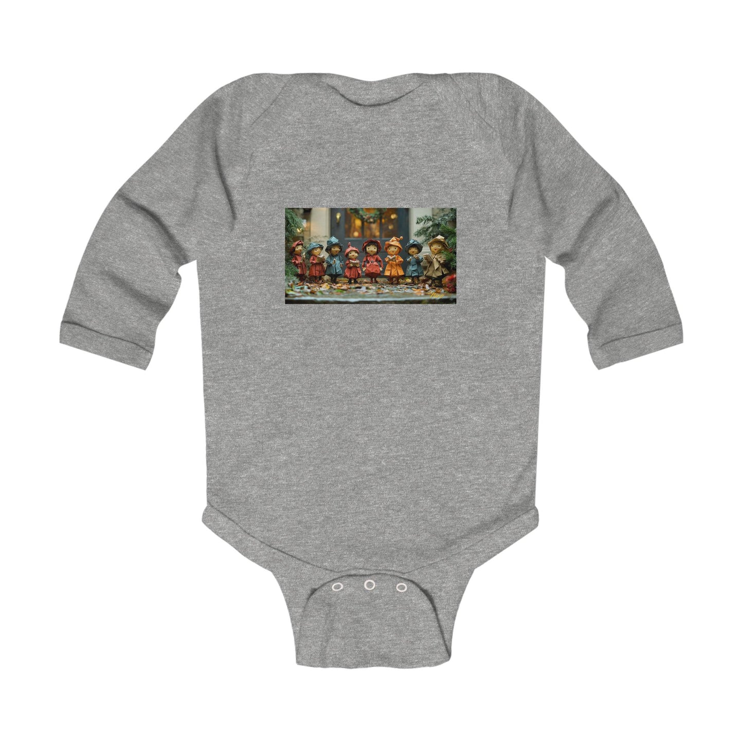 Chirstmas 2024 Series Print #12 Infant Long Sleeve Bodysuit