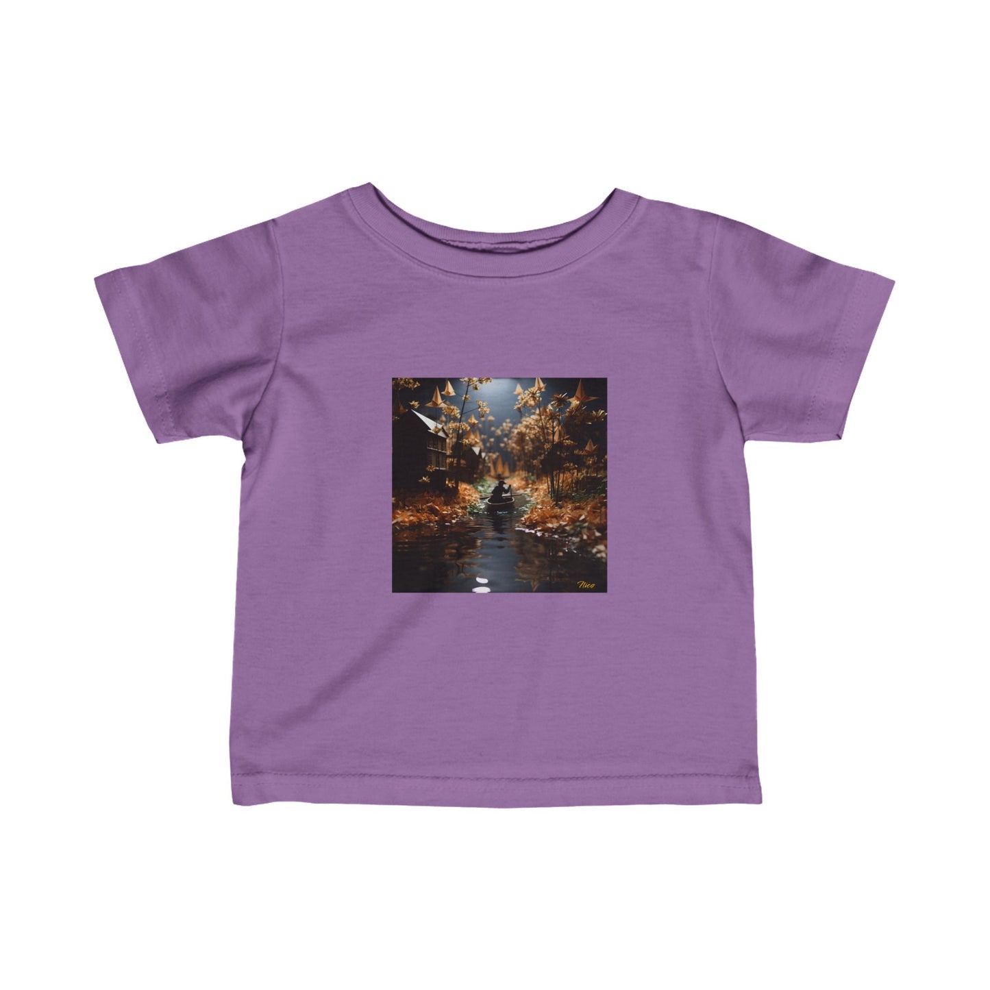 Born on A Bayou Series Print #5 Infant Fine Jersey Tee