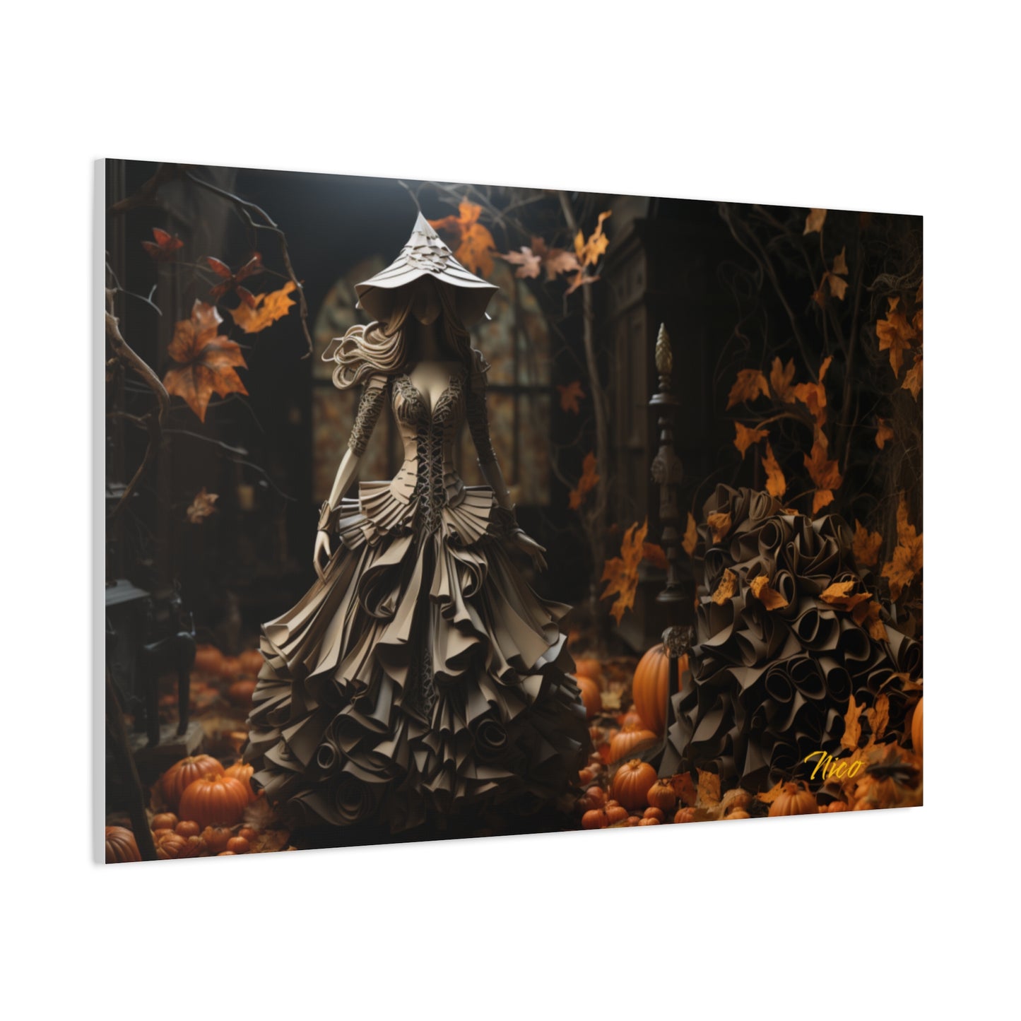 Halloween 2023 Series Print #1 - Streched Matte Canvas Print, 1.25" Thick