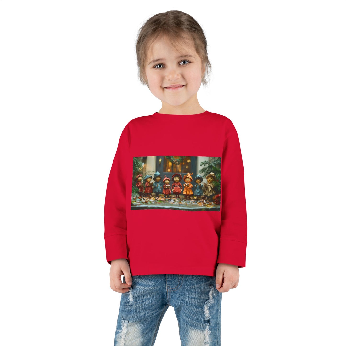 Chirstmas 2024 Series Print #12 Toddler Long Sleeve Tee