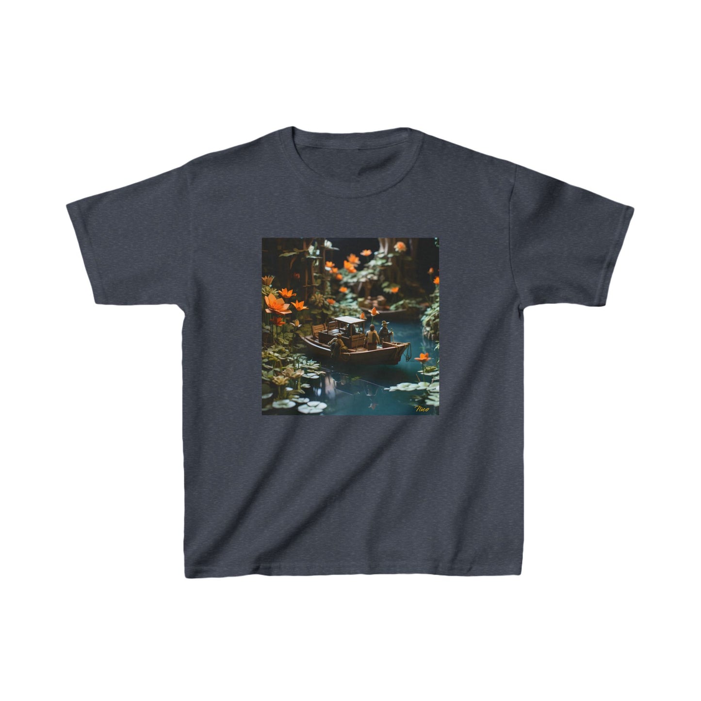 Born On A Bayou Series Print #4 Kids Heavy Cotton™ Tee