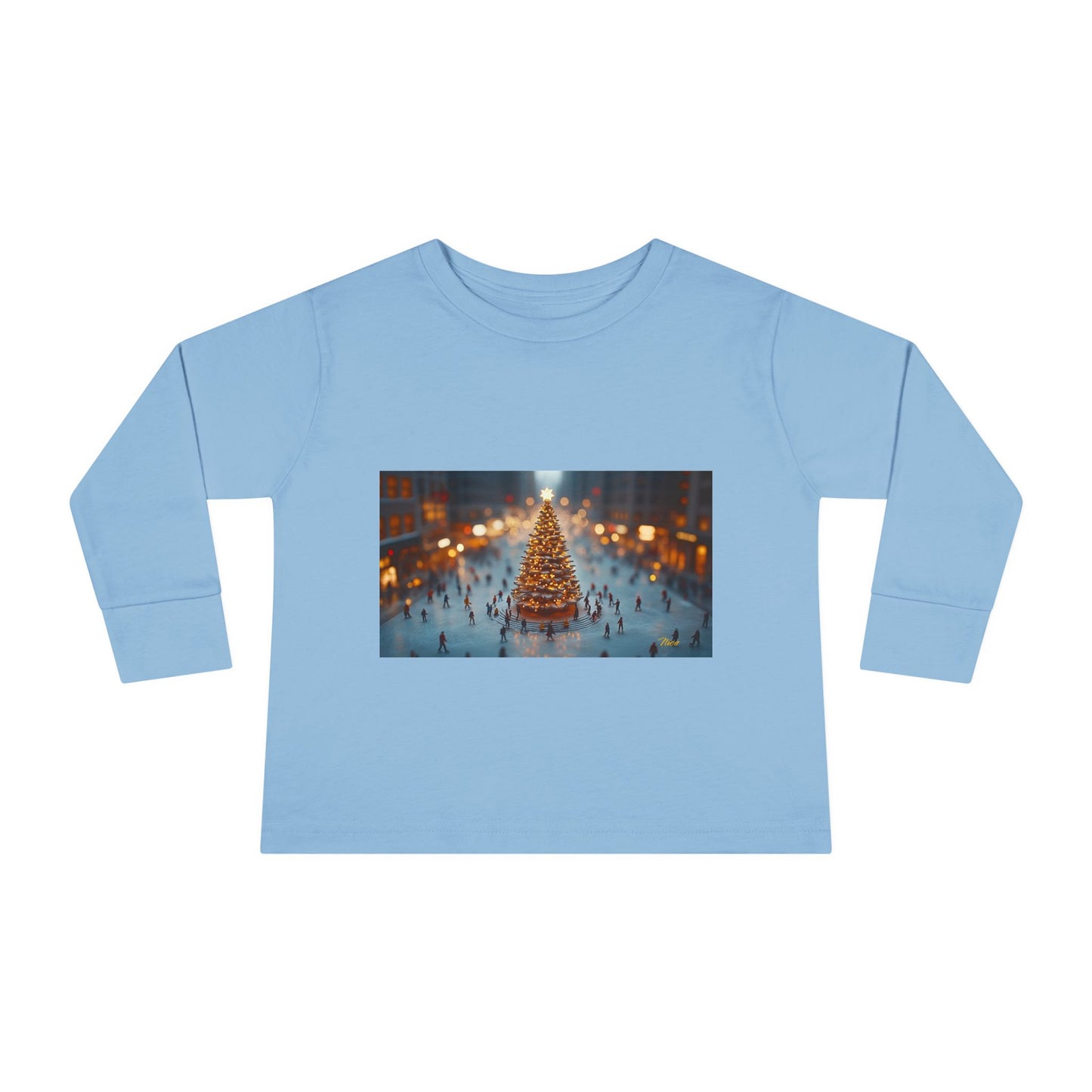 Chirstmas 2024 Series Print #7 Toddler Long Sleeve Tee