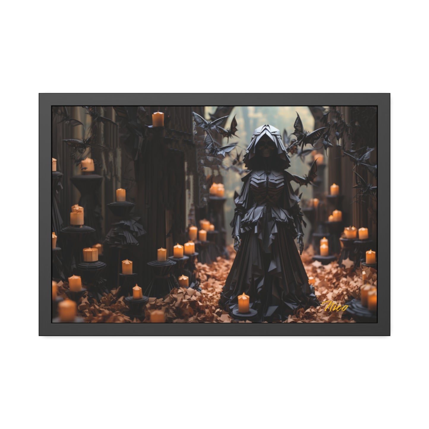 Halloween 2024 Series Print #5 - Framed Fine Art Paper Print