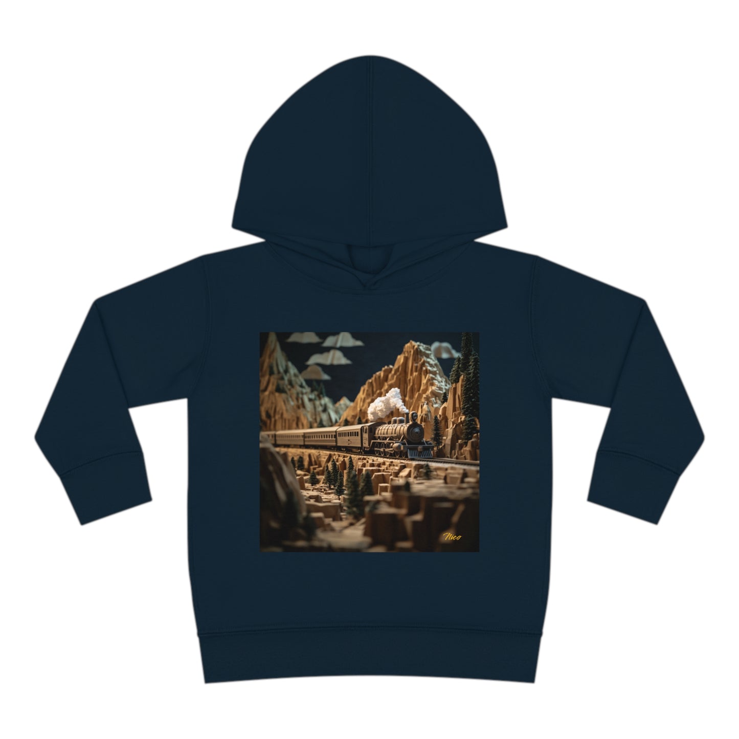 Orient Express Series Print #9 Toddler Pullover Fleece Hoodie