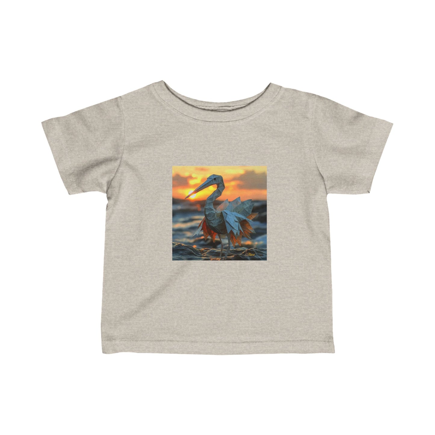 By The Seaside Series Print #1 Infant Fine Jersey Tee