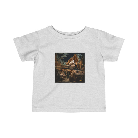 Orient Express Series Print #9 Infant Fine Jersey Tee