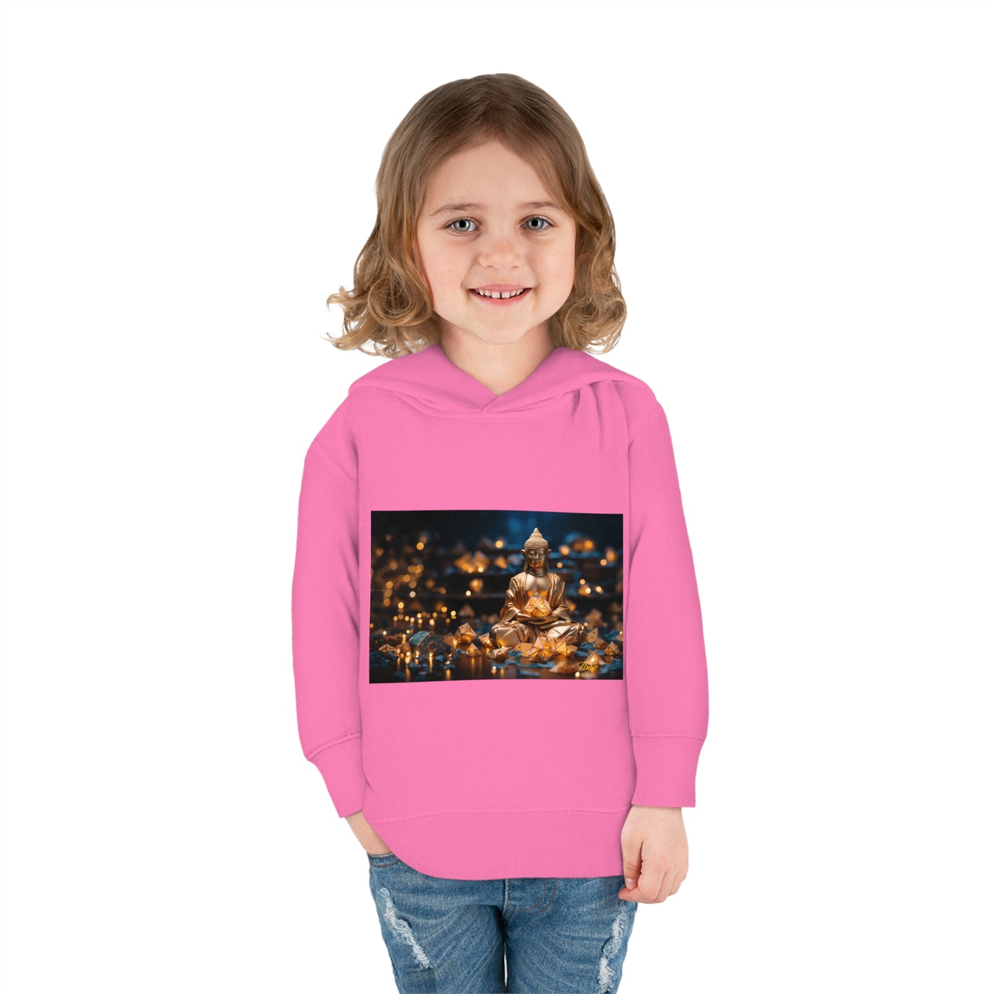 Ascending Buddah Series Print #9 Toddler Pullover Fleece Hoodie