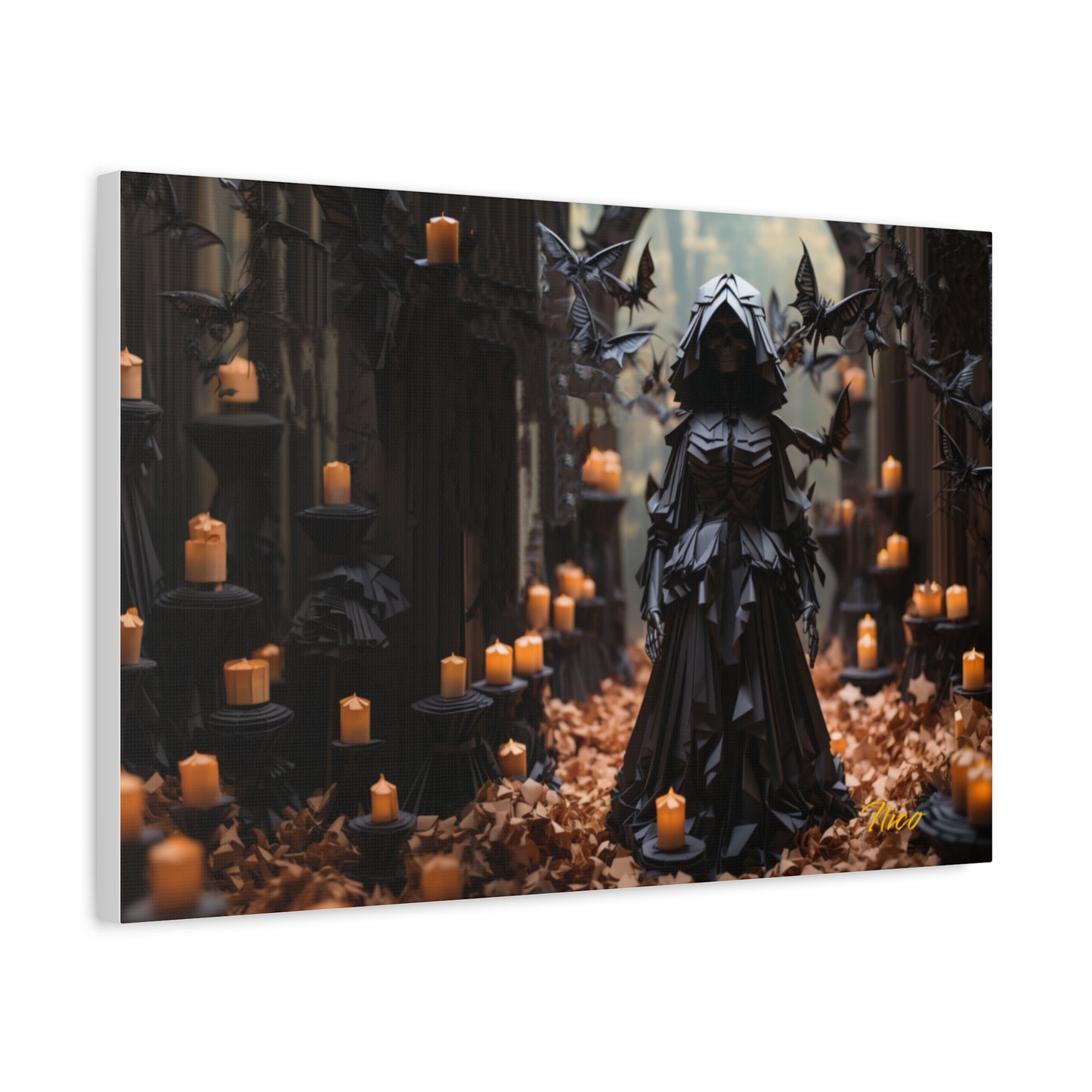 Halloween 2023 Series Print #5 - Streched Matte Canvas Print, 1.25" Thick