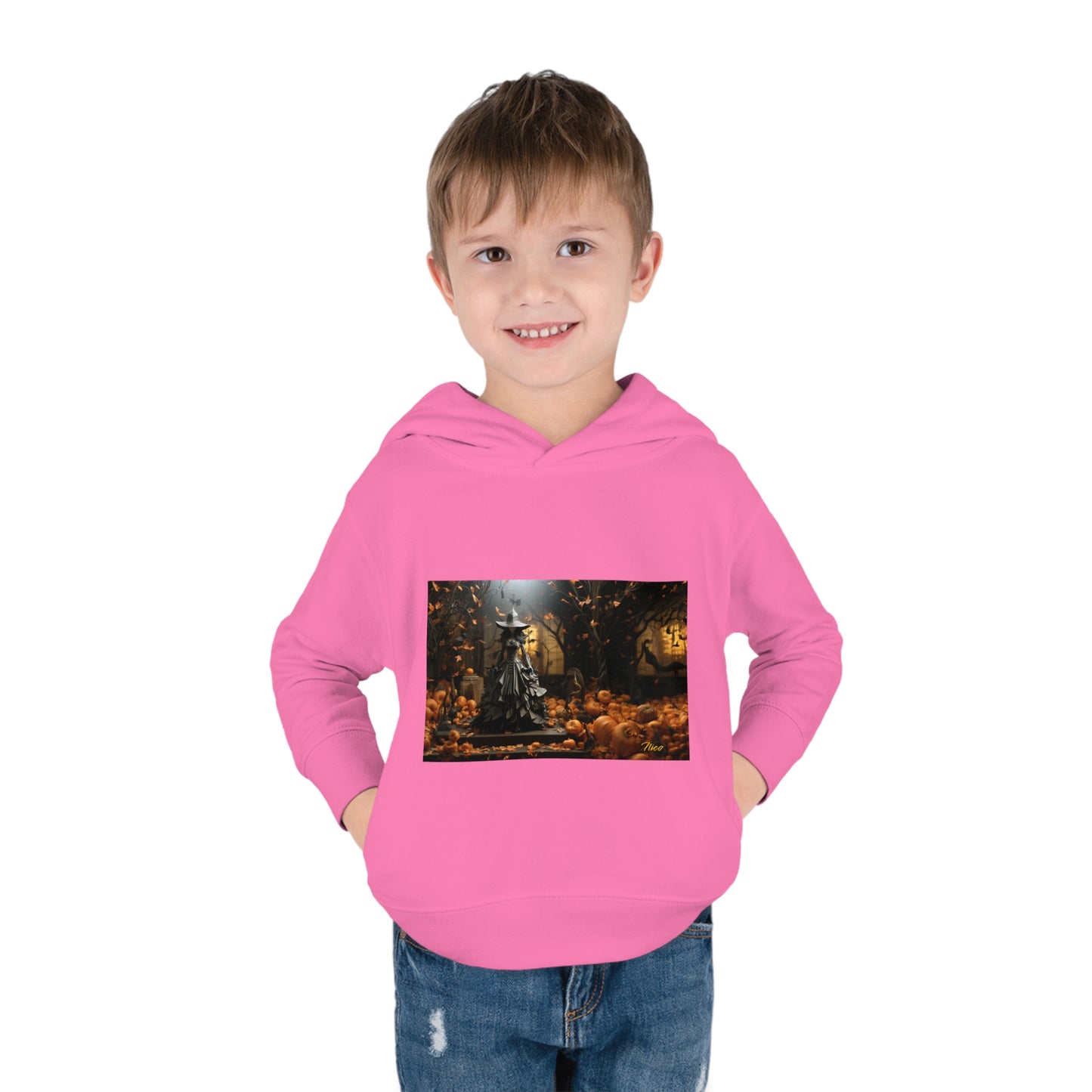 Halloween 2024 Series Print #10 Toddler Pullover Fleece Hoodie