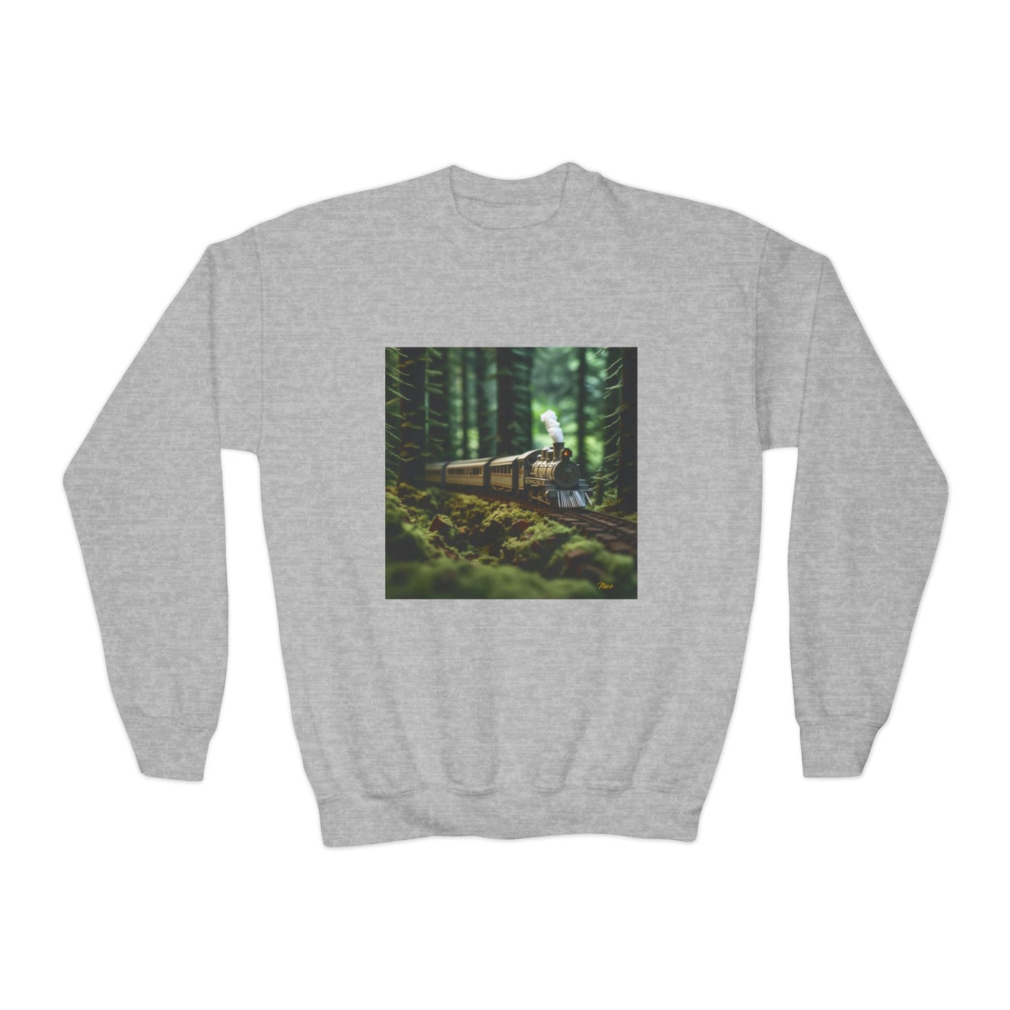 Orient Express Series Print #7 Youth Crewneck Sweatshirt