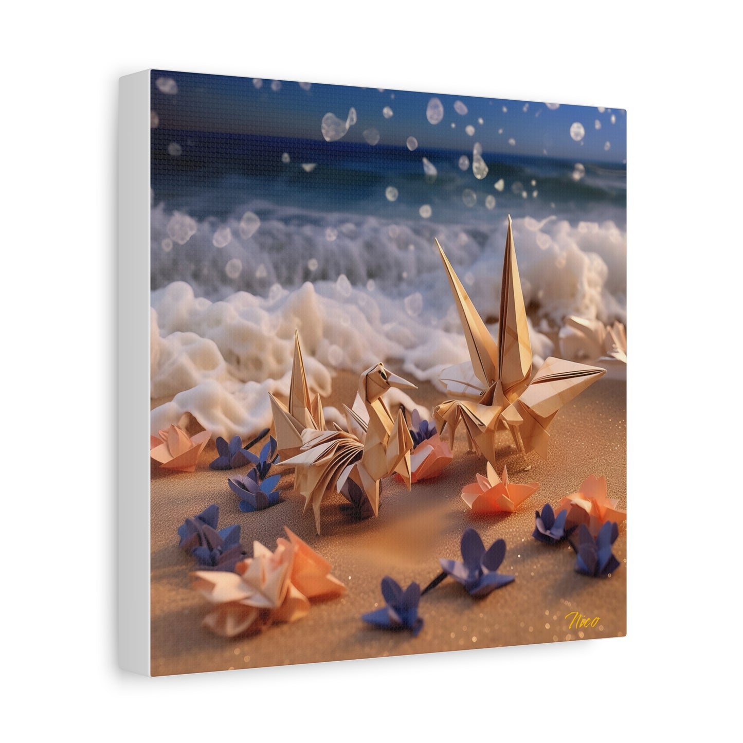 By The Seaside Series Print #10 - Streched Matte Canvas Print, 1.25" Thick