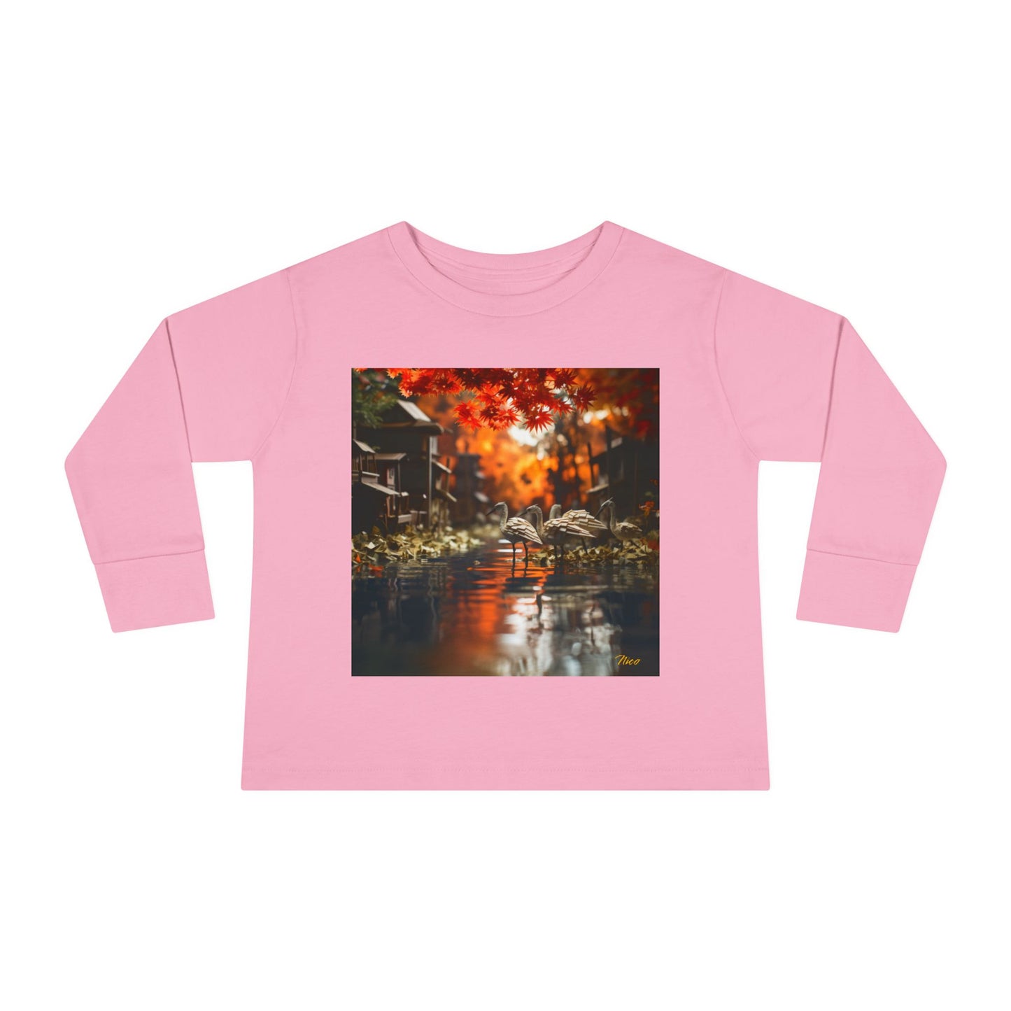 Born On A Bayou Series Print #8 Toddler Long Sleeve Tee