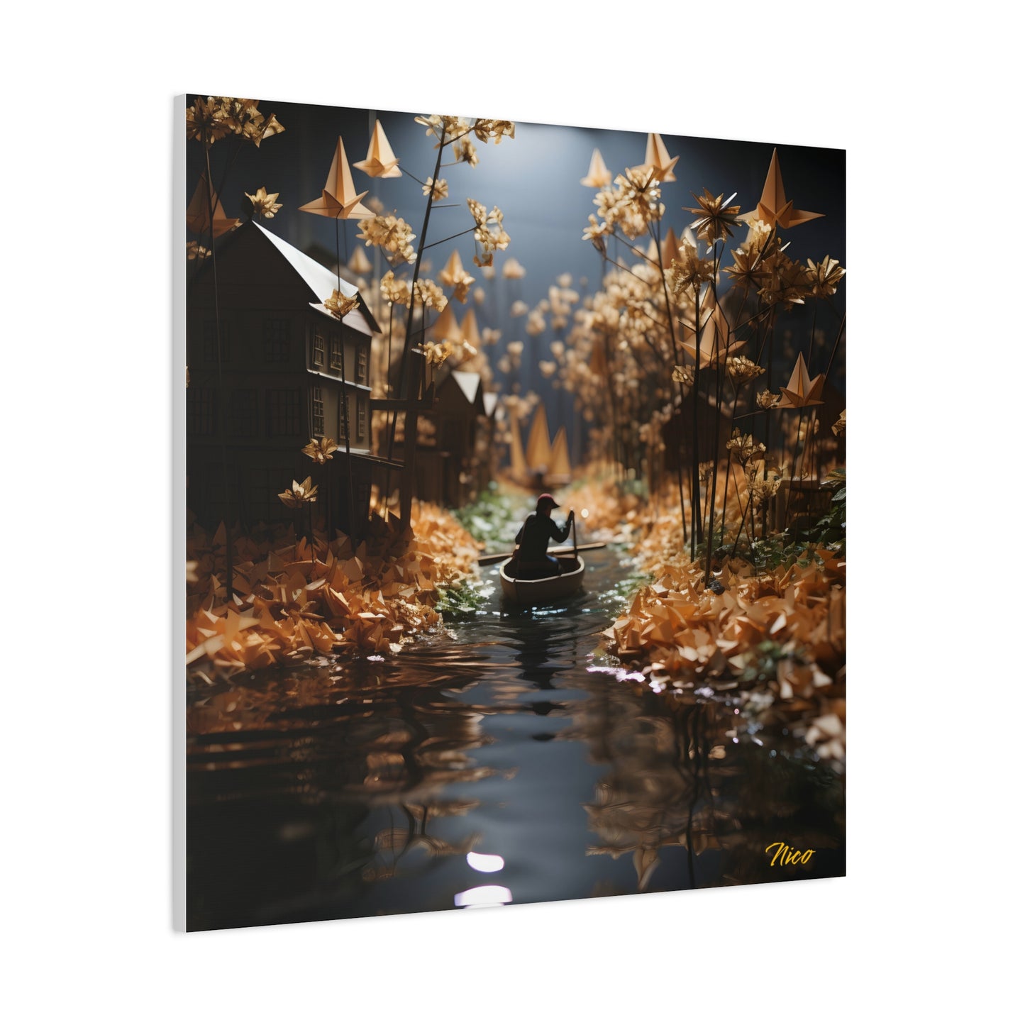 Born On A Bayou Print #5 - Streached Matte Canvas Print, 1.25" Thick