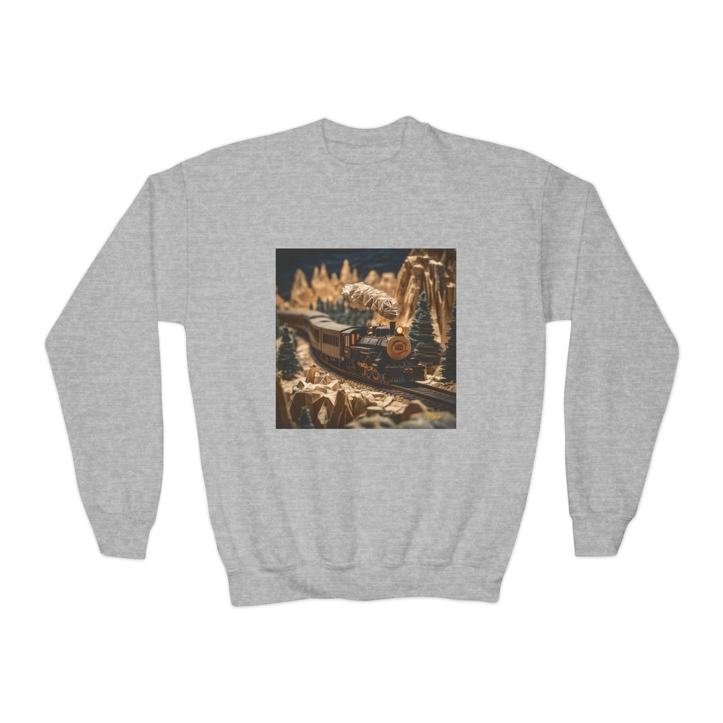 Orient Express Series Print #1 Youth Crewneck Sweatshirt