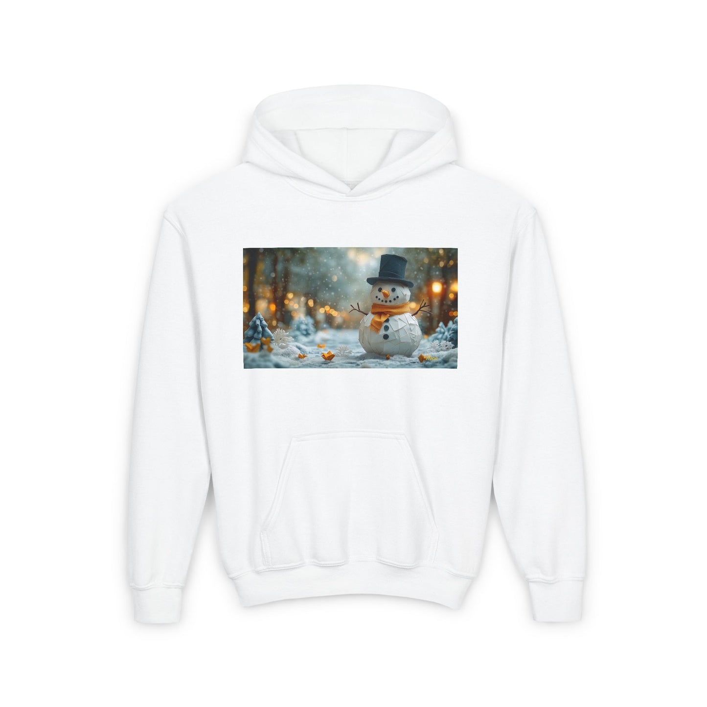 2024 Series Print #11 Youth Heavy Blend Hooded Sweatshirt