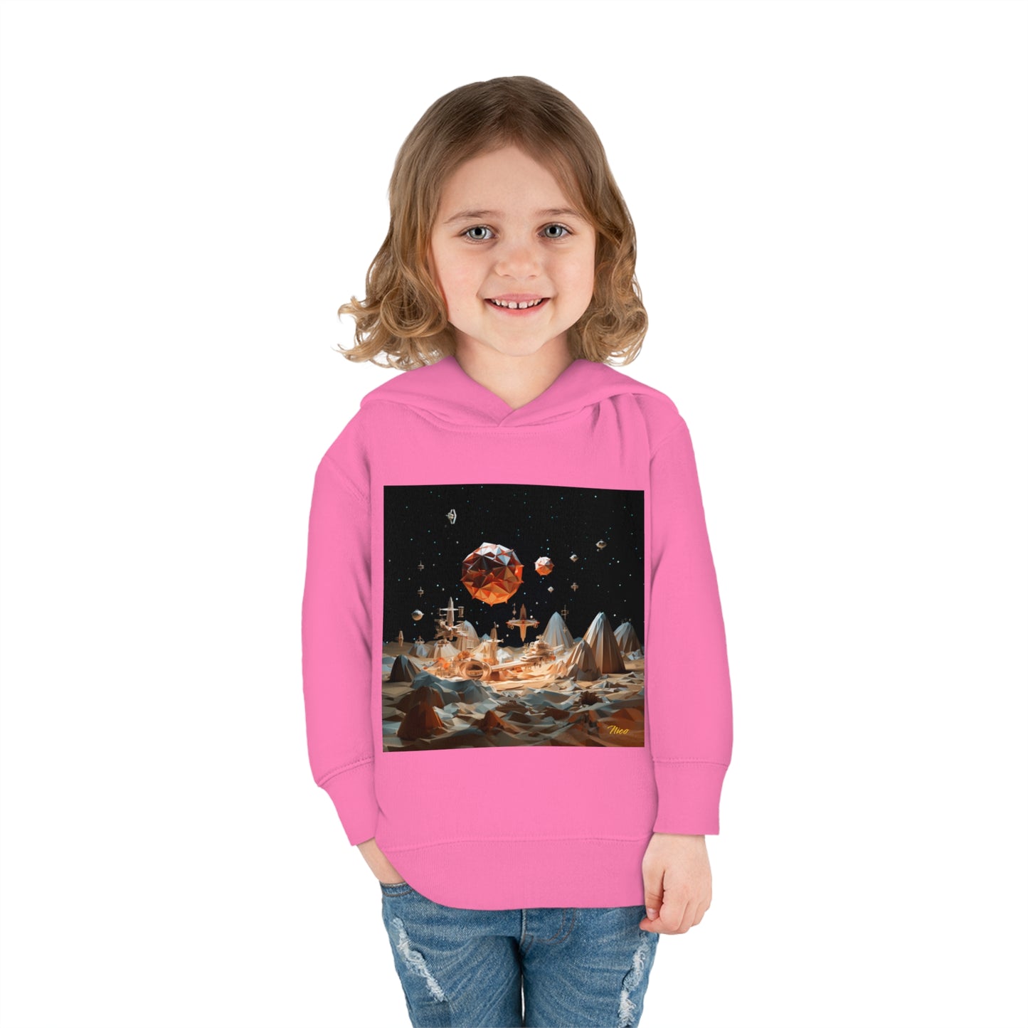 Elons' Dream Series Print #7 Toddler Pullover Fleece Hoodie