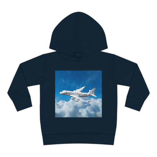 Frequent Flyer Miles Series Print #5 Toddler Pullover Fleece Hoodie