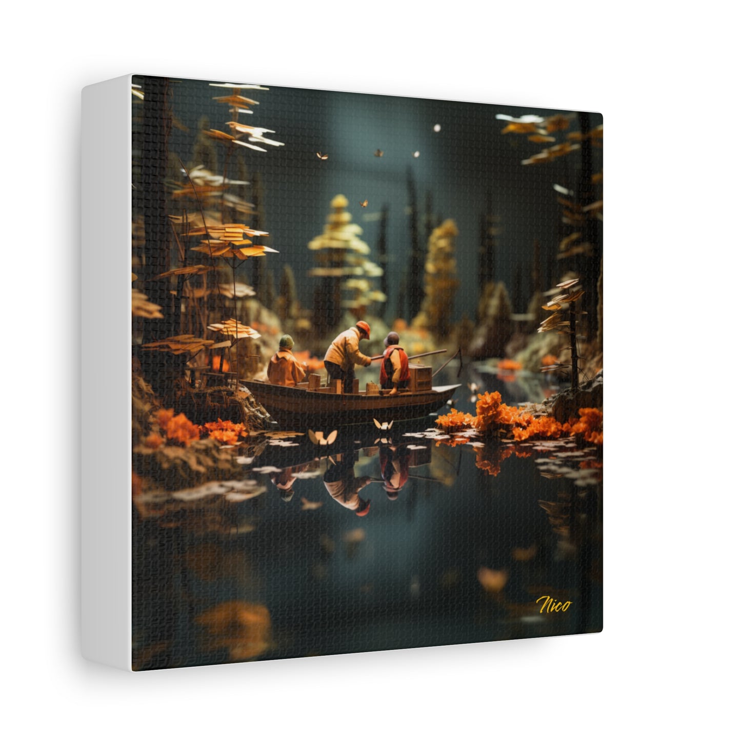 Born On A Bayou Print #10 - Streached Matte Canvas Print, 1.25" Thick