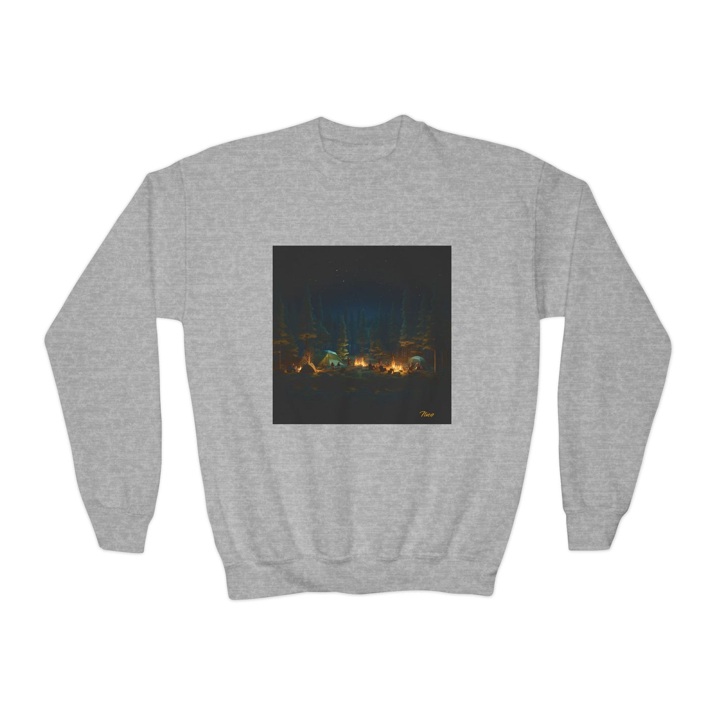 Under The Starry Skies Series Print #2 Youth Crewneck Sweatshirt