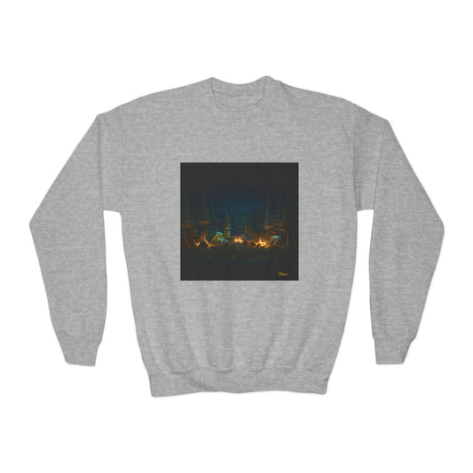 Under The Starry Skies Series Print #2 Youth Crewneck Sweatshirt