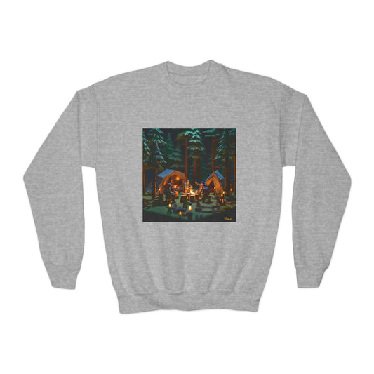 Under The Starry Skies Series Print #10 Youth Crewneck Sweatshirt