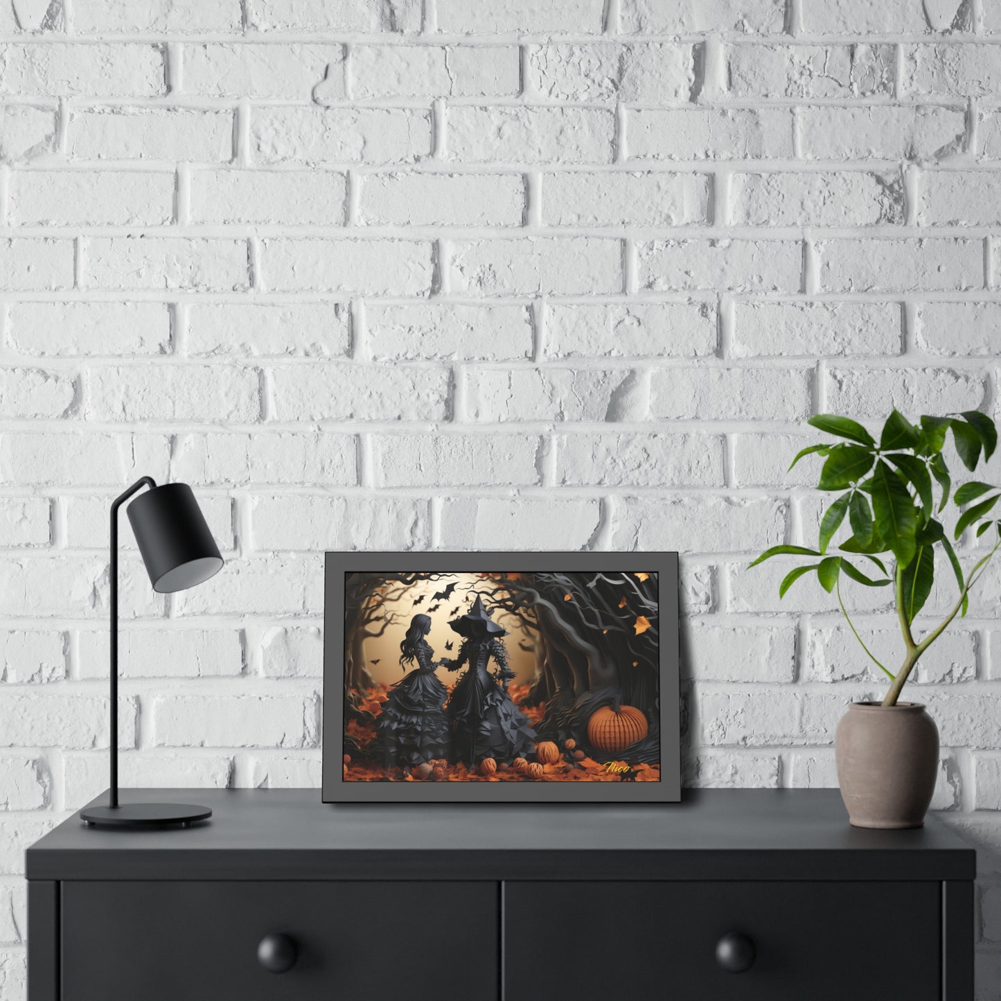 Halloween 2024 Series Print #9 - Framed Fine Art Paper Print