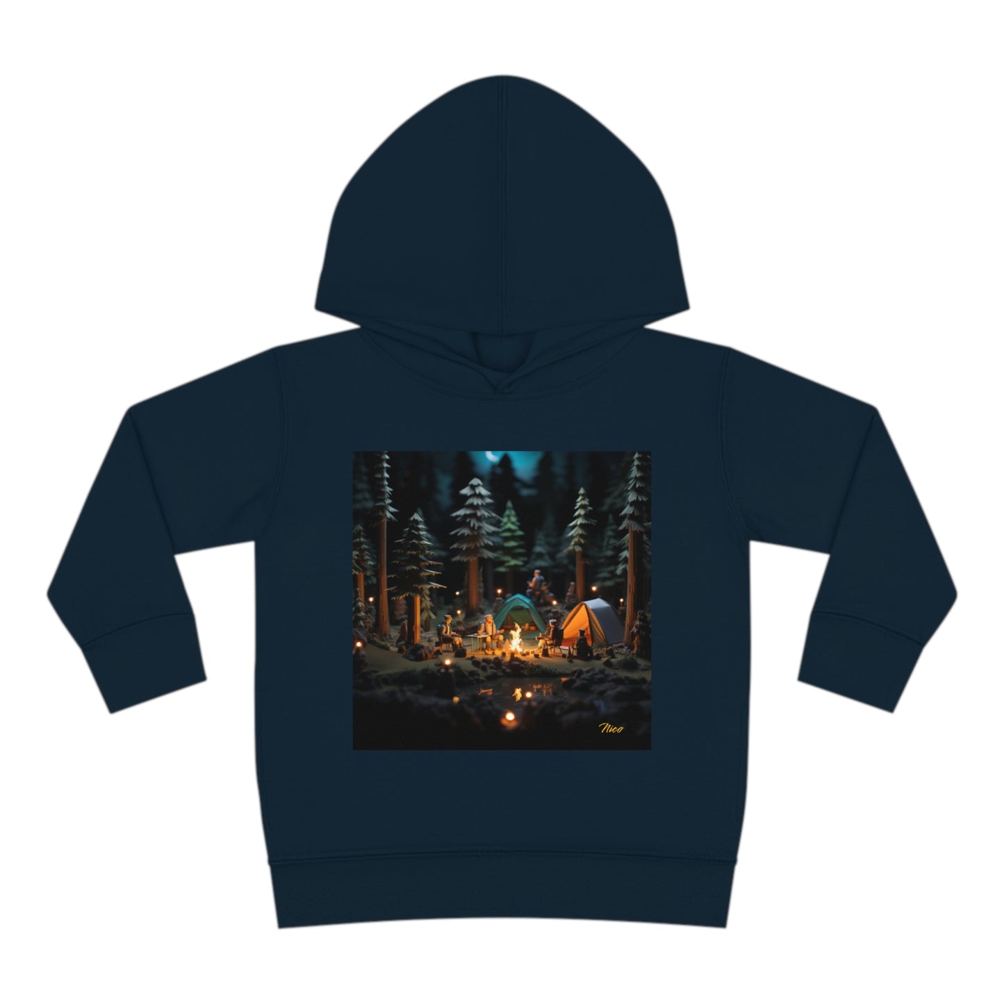 Under The Starry Skies Series Print #3 Toddler Pullover Fleece Hoodie