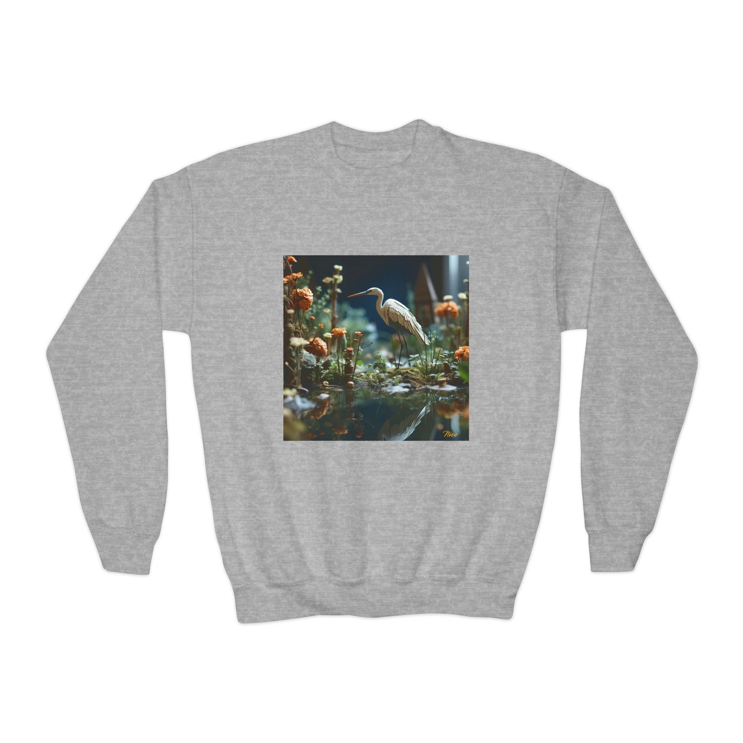 Born On A Bayou Series Print #1 Youth Crewneck Sweatshirt