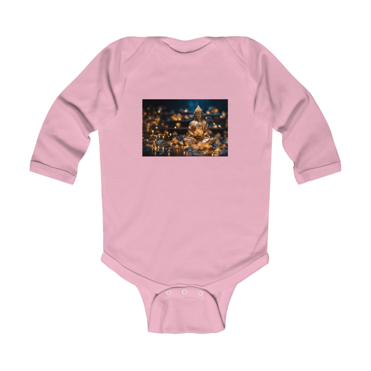 Ascending Buddah Series Print #9 Infant Long Sleeve Bodysuit