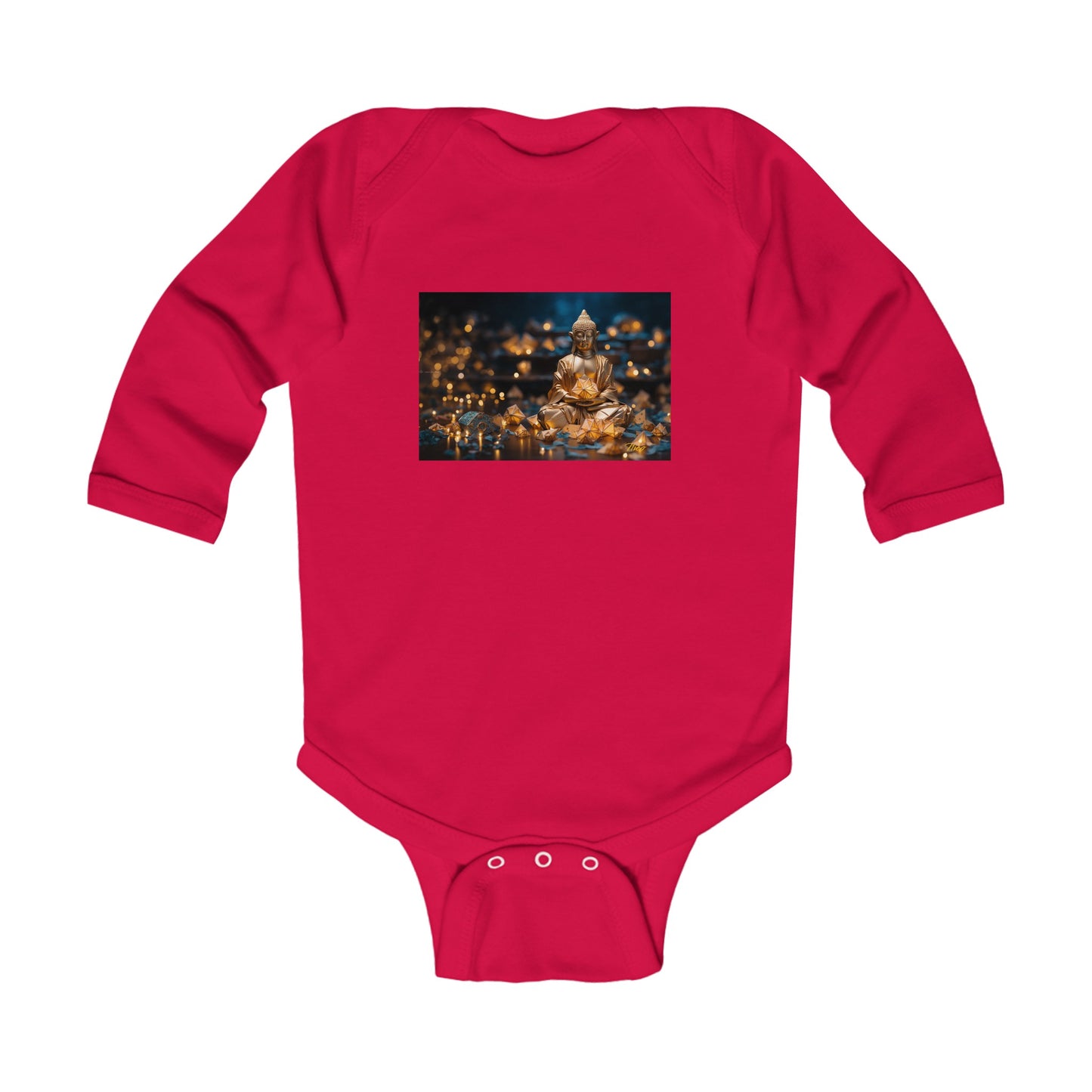 Ascending Buddah Series Print #9 Infant Long Sleeve Bodysuit