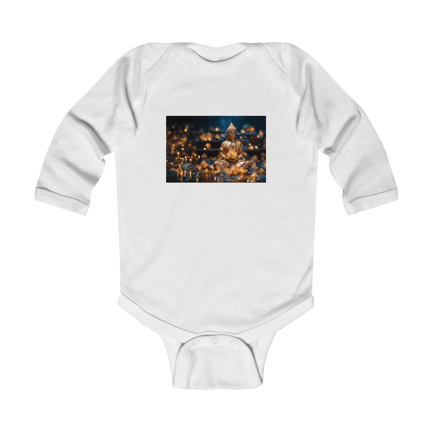 Ascending Buddah Series Print #9 Infant Long Sleeve Bodysuit